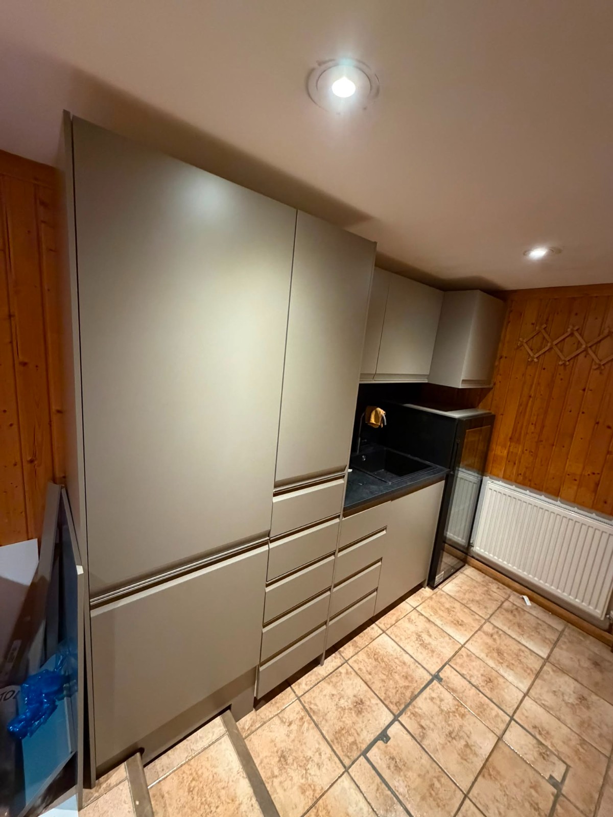 Sleek Practical Kitchen in Hammersmith